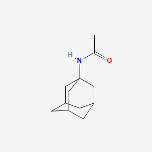 Chemical structure of 1-Acetamidoadamantane