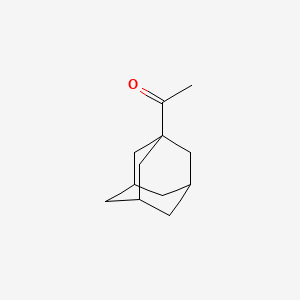 Chemical structure of 1-Acetyladamantane