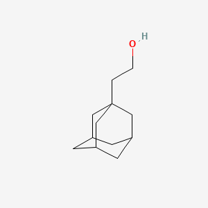Chemical structure of 1-Adamantaneethanol
