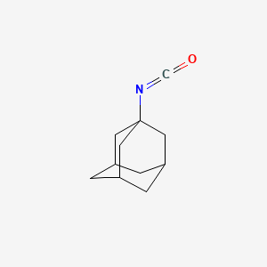 Chemical structure of 1-Adamantyl Isocyanate