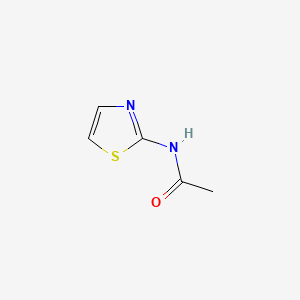 Chemical structure of 2-Acetamidothiazole