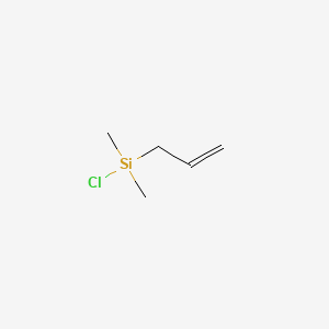 Chemical structure of Allylchlorodimethylsilane