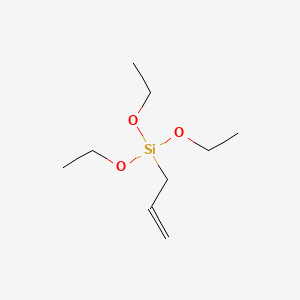 Chemical structure of Allyltriethoxysilane