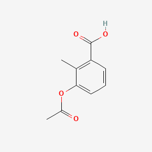 Chemical structure of 3-Acetoxy-2-methylbenzoic Acid