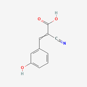 Chemical structure of α-Cyano-3-hydroxycinnamic Acid