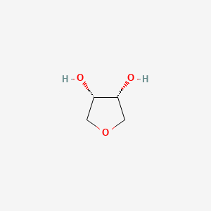 Chemical structure of 1,4-Anhydrothreitol