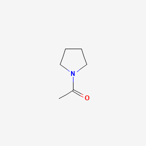 Chemical structure of 1-Acetylpyrrolidine