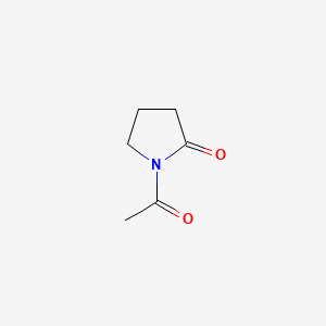 Chemical structure of 1-Acetyl-2-pyrrolidone