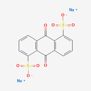 Chemical structure of Anthraquinone-1,5-disulfonic Acid Disodium Salt