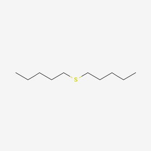 Chemical structure of Amyl Sulfide