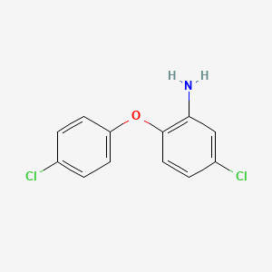 Chemical structure of 2-Amino-4,4'-dichlorodiphenyl Ether