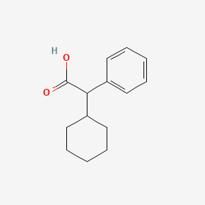 Chemical structure of α-Cyclohexylphenylacetic Acid