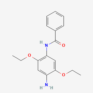 Chemical structure of Azoic Diazo Component 20 (Base)