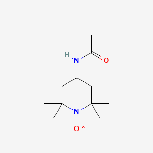 Chemical structure of 4-Acetamido-TEMPO