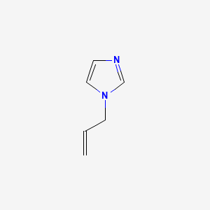 Chemical structure of 1-Allylimidazole