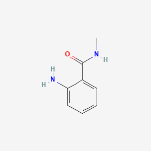 Chemical structure of 2-Amino-N-methylbenzamide