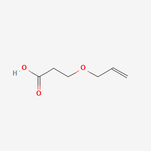 Chemical structure of 3-Allyloxypropionic Acid