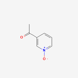 Chemical structure of 3-Acetylpyridine N-Oxide