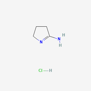Chemical structure of 2-Amino-1-pyrroline Hydrochloride