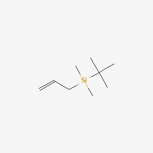 Chemical structure of Allyl(tert-butyl)dimethylsilane