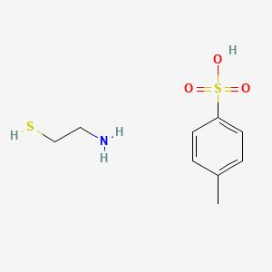 Chemical structure of 2-Aminoethanethiol p-Toluenesulfonate