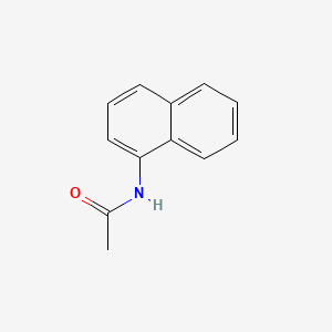 Chemical structure of 1-Acetamidonaphthalene