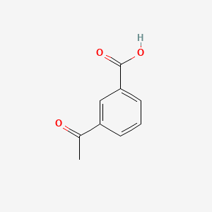 Chemical structure of 3-Acetylbenzoic Acid