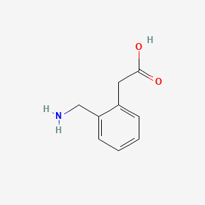Chemical structure of [2-(Aminomethyl)phenyl]acetic Acid
