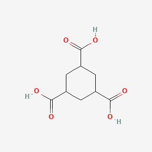 Chemical structure of (1α,3α,5α)-1,3,5-Cyclohexanetricarboxylic Acid