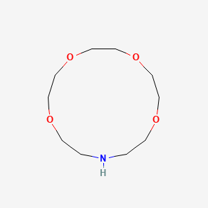 Chemical structure of 1-Aza-15-crown 5-Ether