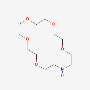Chemical structure of 1-Aza-18-crown 6-Ether