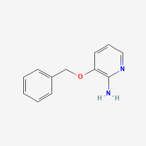 Chemical structure of 2-Amino-3-benzyloxypyridine