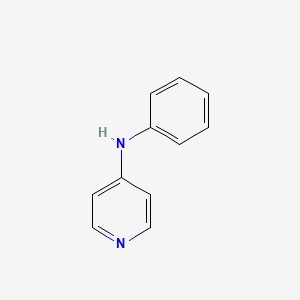 Chemical structure of 4-Anilinopyridine