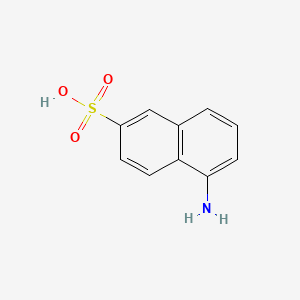 Chemical structure of 1,6-Cleve's acid