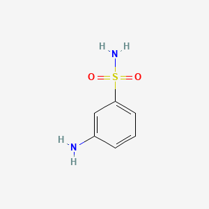 Chemical structure of 3-Aminobenzenesulfonamide