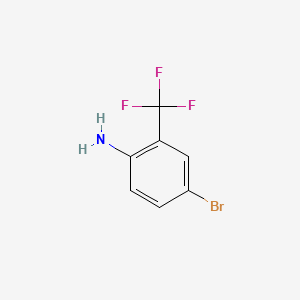 Chemical structure of 2-Amino-5-bromobenzotrifluoride