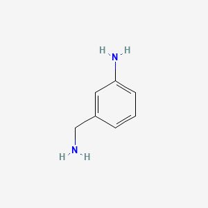 Chemical structure of 3-Aminobenzylamine