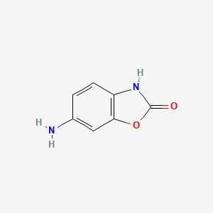 Chemical structure of 6-Amino-2-benzoxazolinone