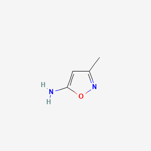 Chemical structure of 5-Amino-3-methylisoxazole