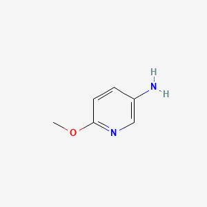Chemical structure of 5-Amino-2-methoxypyridine