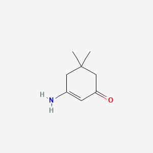 Chemical structure of 3-Amino-5,5-dimethyl-2-cyclohexen-1-one