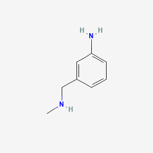 Chemical structure of 3-Amino-N-methylbenzylamine