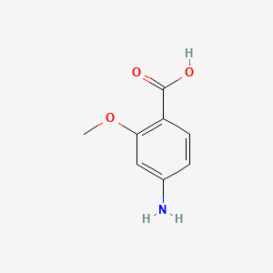 Chemical structure of 4-Amino-2-methoxybenzoic Acid