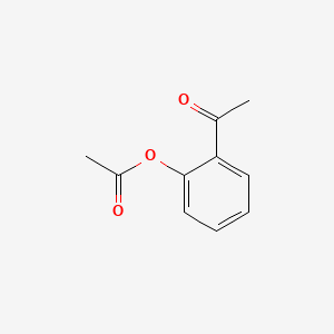 Chemical structure of 2'-Acetoxyacetophenone