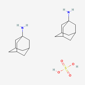 Chemical structure of Amantadine Sulfate