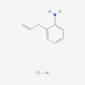 Chemical structure of 2-Allylaniline Hydrochloride