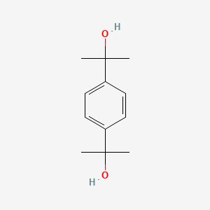 Chemical structure of p-Bis(2-hydroxyisopropyl)benzene