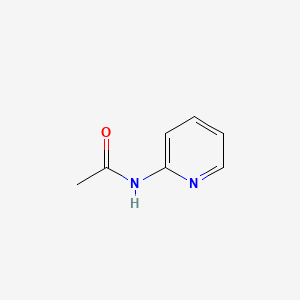 Chemical structure of 2-Acetamidopyridine