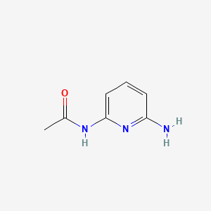 Chemical structure of 2-Acetamido-6-aminopyridine