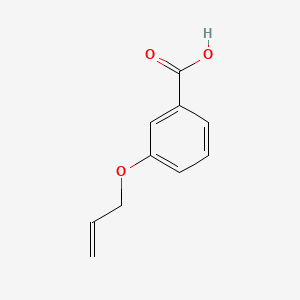 Chemical structure of 3-(Allyloxy)benzoic acid
